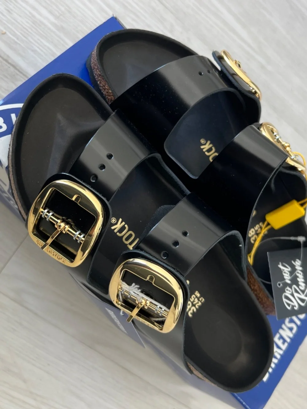 Arizona Big Buckle Birkenstock Black - Picture 2 of 4